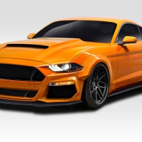 Duraflex 2018-2020 Ford Mustang Grid Wide Body Kit – 15 piece