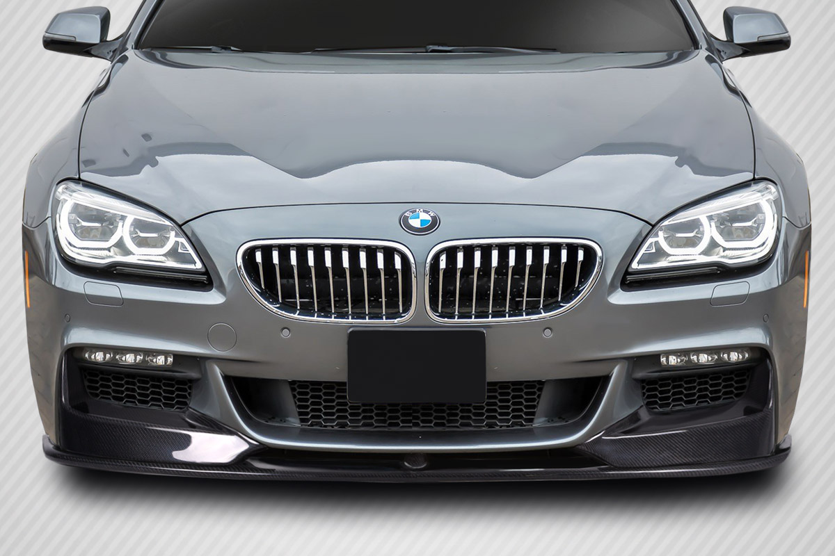 Duraflex 2011-2019 BMW 6 Series F06 F12 F13 Carbon Creations M Tech Front Lip Under Spoiler Air Dam – 3 Piece