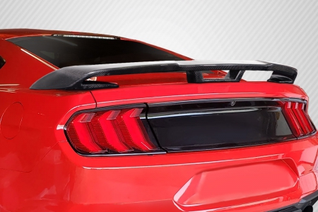 Duraflex 2015-2020 Ford Mustang Carbon Creations Performance PP1 Look Rear Wing Spoiler – 1 Piece