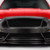 Duraflex 2015-2017 Ford Mustang Carbon Creations GT350 Look Front Bumper – 1 Piece
