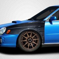 Duraflex 2002-2003 Subaru Impreza WRX STI Carbon Creations GT Concept Fenders – 2 Piece