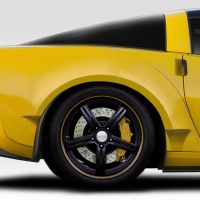 Duraflex 2005-2013 Chevrolet Corvette C6 D Sport Rear Fender Flares – 2 Piece