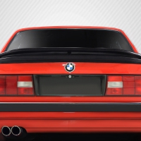 Duraflex 1984-1991 BMW 3 Series E30 Carbon Creations M-Tech Wing Trunk Lid Spoiler – 1 Piece