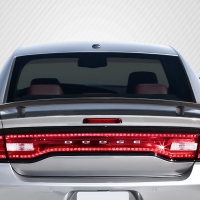 Duraflex 2011-2014 Dodge Charger Carbon Creations SRT Look Rear Wing Trunk Lid Spoiler – 1 Piece