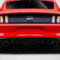 Duraflex 2015-2017 Ford Mustang Carbon Creations KT Style Rear Diffuser – 1 Piece
