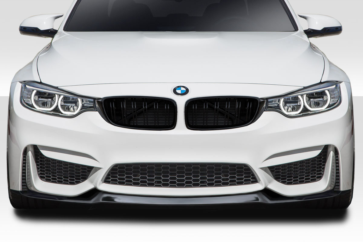 Duraflex 2014-2019 BMW M3 F80 2014-2020 M4 F82 F83 CS Look Front Lip Under Spoiler – 1 Piece