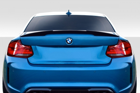 Duraflex 2014-2020 BMW 2 Series / 2016-2020 BMW M2 F22 F23 F87 M4 Look Rear Wing Spoiler – 1 Piece