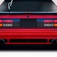 Duraflex 1986-1991 Mazda RX-7 Vanish Rear Bumper Cover – 1 Piece