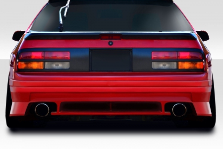 Duraflex 1986-1991 Mazda RX-7 Vanish Rear Bumper Cover – 1 Piece