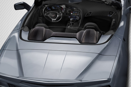 Duraflex 2014-2019 Chevrolet Corvette Carbon Creations Arsenal Tonneau Cover – 1 Piece