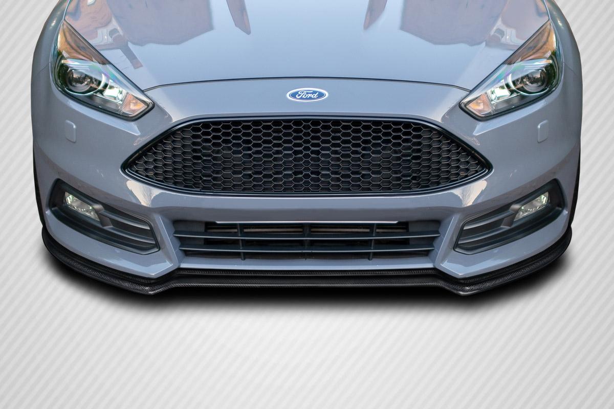 Duraflex 2015-2018 Ford Focus ST Carbon Creations Max Front Lip Under Spoiler -1 Piece