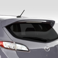 Duraflex 2010-2013 Mazda 3 Turbo Look Rear Roof Wing Spoiler- 1 Piece