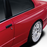Duraflex 1984-1991 BMW 3 Series E30 2DR M3 Look Wide Body Rear Fenders – 2 Piece
