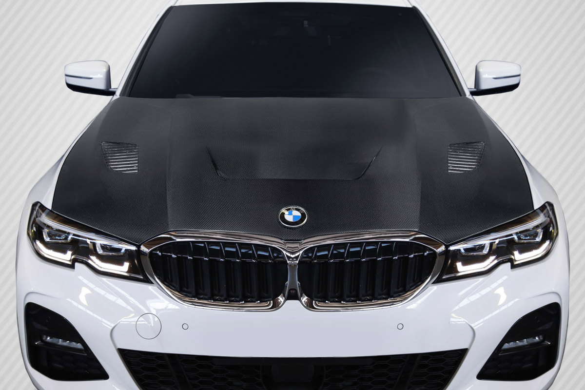 Duraflex 2019-2020 BMW 3 Series G20 Carbon Creations AF1 Look Hood – 1 Piece