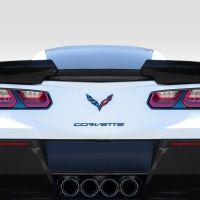 Duraflex 2014-2019 Chevrolet Corvette C7 Wickerbill Rear Wing Spoiler – 3 Piece