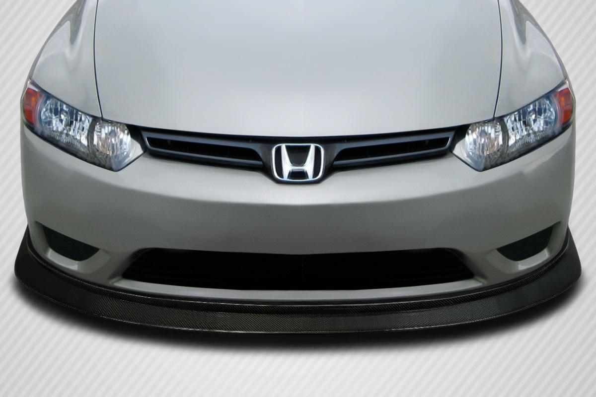 Duraflex 2006-2008 Honda Civic 2DR Carbon Creations MDF Front Lip Under Spoiler – 1 Piece