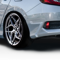 Duraflex 2016-2020 Honda Civic 4DR HFP Look Rear Lip Add On – 2 Piece
