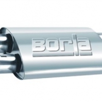 Borla Universal ProXS Muffler – Oval Dual/Dual Inlet/Outlet 2.5in Tubing 19inx4inx9.5in Case