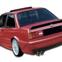 Duraflex 1984-1991 BMW 3 Series E30 2DR 4DR CSL Look Rear Bumper Cover – 1 Piece
