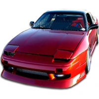Duraflex 1989-1994 Nissan 240SX S13 Type U Front Bumper Cover – 1 Piece
