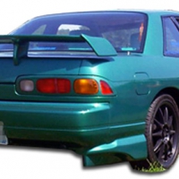 Duraflex 1989-1994 Nissan 240SX S13 HB Vader Rear Add Ons Spat Bumper Extensions – 2 Piece (S)
