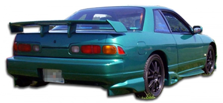 Duraflex 1989-1994 Nissan 240SX S13 HB Vader Rear Add Ons Spat Bumper Extensions – 2 Piece (S)