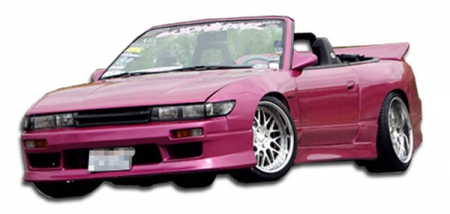 Duraflex 1989-1994 Nissan Silvia S13 V-Speed Front Bumper Cover – 1 Piece