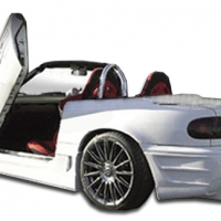 Duraflex 1990-1997 Mazda Miata VX Rear Bumper Cover – 1 Piece