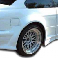 Duraflex 1992-1998 BMW 3 Series M3 E36 2DR GT500 Wide Body Rear Bumper Cover – 3 Piece