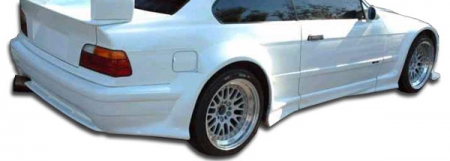 Duraflex 1992-1998 BMW 3 Series M3 E36 2DR GT500 Wide Body Rear Bumper Cover – 3 Piece