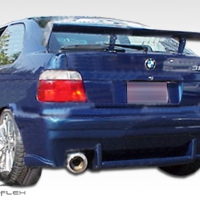 Duraflex 1992-1998 BMW 3 Series E36 HB Type H Rear Bumper Cover – 1 Piece (S)