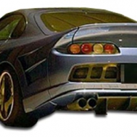 Duraflex 1993-1998 Toyota Supra Conclusion Wide Body Rear Bumper Cover – 1 Piece (S)