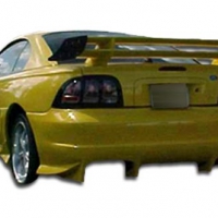 Duraflex 1994-1998 Ford Mustang Vader Rear Bumper Cover – 1 Piece