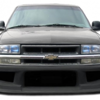 Duraflex 1994-2004 Chevrolet S-10 1995-2004 Blazer Drifter Front Bumper Cover – 1 Piece