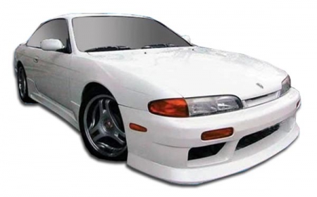 Duraflex 1995-1996 Nissan 240SX S14 V-Speed Front Bumper Cover – 1 Piece