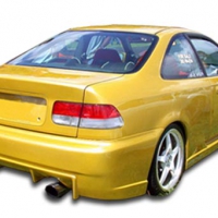 Duraflex 1996-2000 Honda Civic 2dr / 4DR Buddy Rear Bumper Cover – 1 Piece