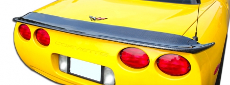 Duraflex 1997-2004 Chevrolet Corvette C5 Carbon Creations CV-G Wing Trunk Lid Spoiler – 1 Piece