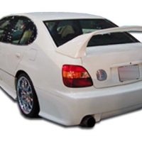 Duraflex 1998-2005 Lexus GS Series GS300 GS400 GS430 VIP Rear Bumper Cover – 1 Piece