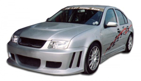 Duraflex 1999-2004 Volkswagen Jetta Piranha Front Bumper Cover – 1 Piece