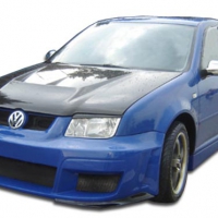 Duraflex 1999-2004 Volkswagen Jetta Velocity Front Bumper Cover – 1 Piece