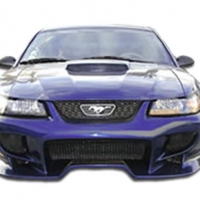 Duraflex 1999-2004 Ford Mustang Vader Front Bumper Cover – 1 Piece