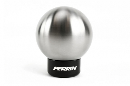 Perrin 15+ WRX w/ Rattle Fix Ball 2.0in Brushed Stainless Steel Shift Knob