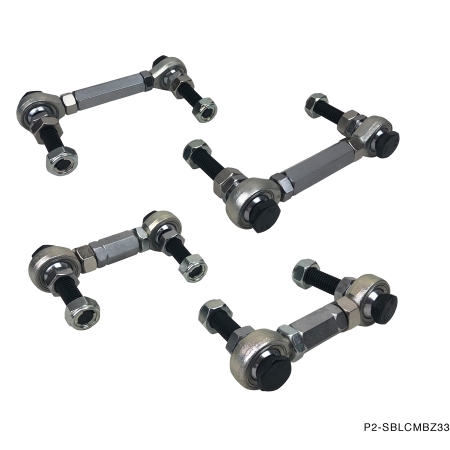 P2M COMBINATION : NISSAN Z33 350Z / G35 FRONT AND REAR SWAY BAR END LINKS COMBO