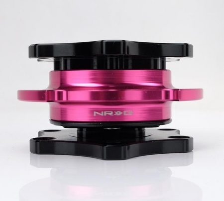 NRG Quick Release SFI SPEC 42.1 – Black Body / Pink Ring