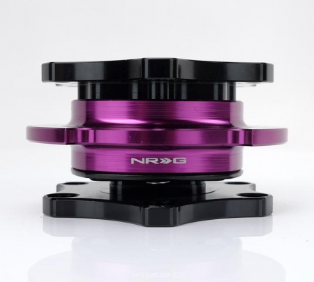 NRG Quick Release SFI SPEC 42.1 – Black Body / Purple Ring