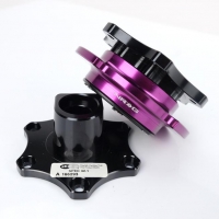 NRG Quick Release SFI SPEC 42.1 – Black Body / Purple Ring