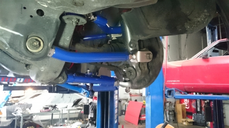 P2M COMBINATION : NISSAN S13 REAR TOE, TRACTION, UPPER CONTROL ARMS COMBO
