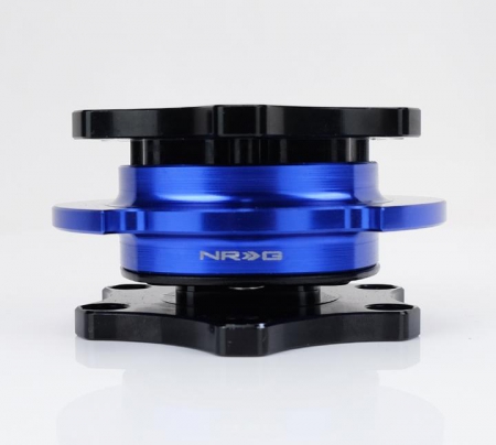 NRG Quick Release SFI SPEC 42.1 – Black Body / Blue Ring