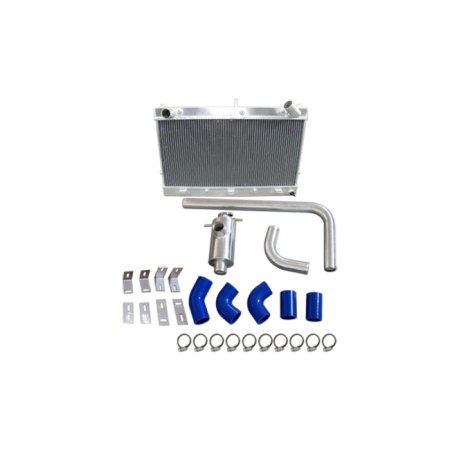 CX Racing V-Mount Radiator Kit for Nissan 300ZX Z32 with LS1/LSX Swap