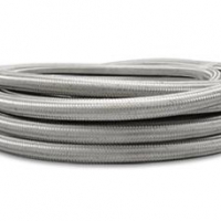 Vibrant SS Braided Flex Hose w/ PTFE Liner -6 AN (10 foot roll)